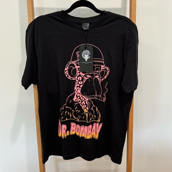 Crooks & Castles Cotton Black T-Shirt - Men’s Small‎ - NWT - Picture 4 of 9